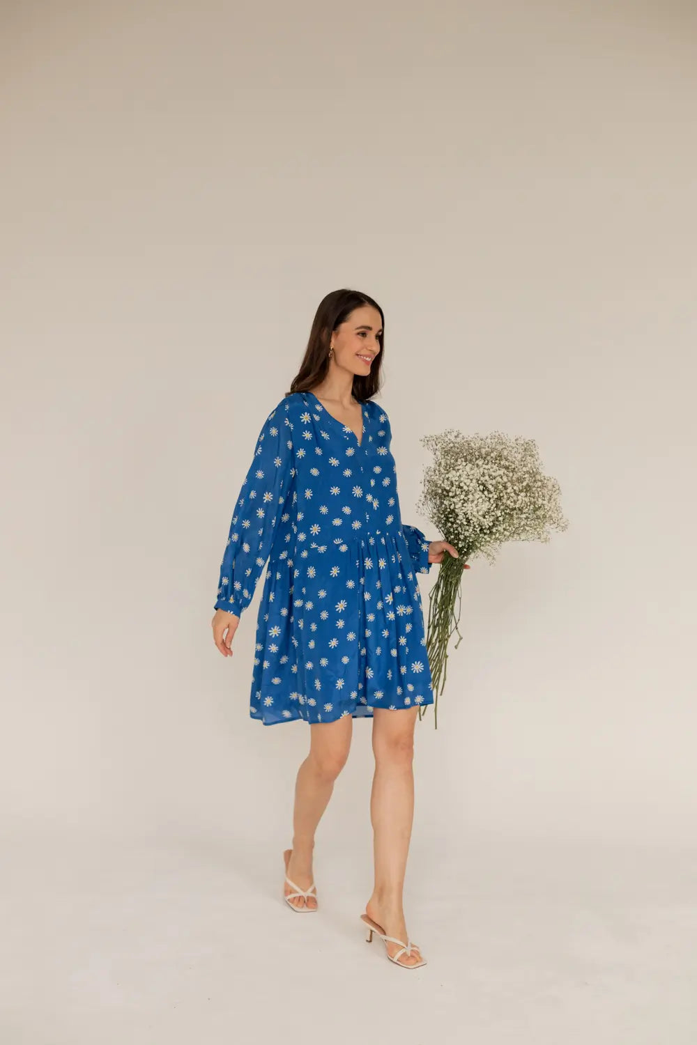 Daisy Silkkimekko Sininen