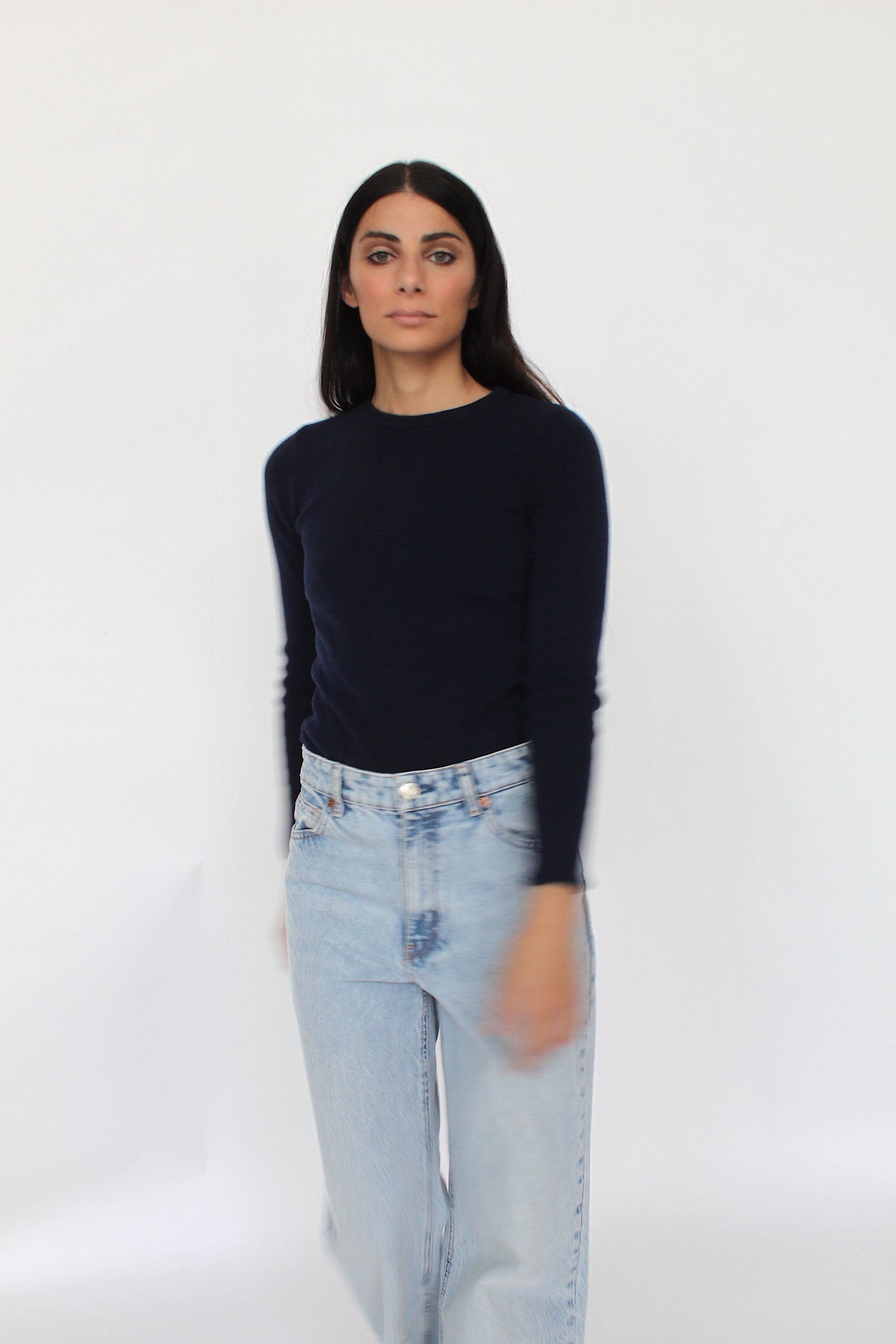 Aida Kashmir-Merinovilla Crewneck Neulepaita