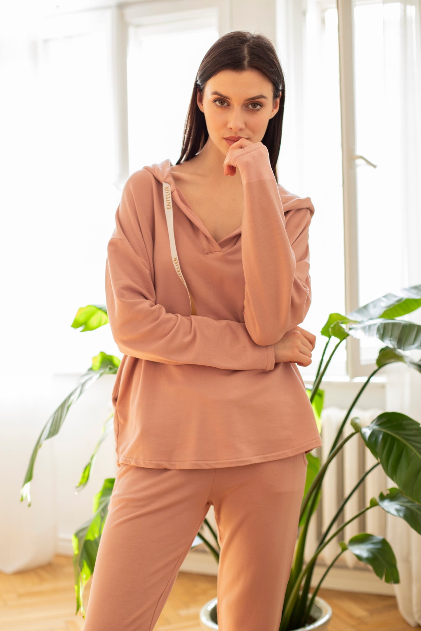 Enteliér Huppari Dirty Pink
