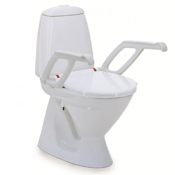 Invacare Aquatec 90000 WC-korottaja käsituilla Korkeus 6cm