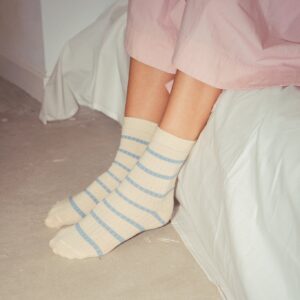 Blue Stripe Socks