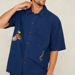 Hans paita luonnollinen indigo