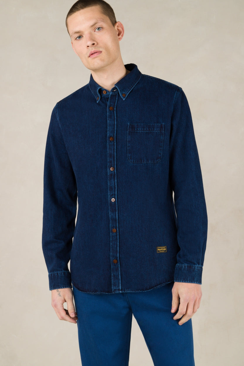 Enda Pocket paita tumma denim