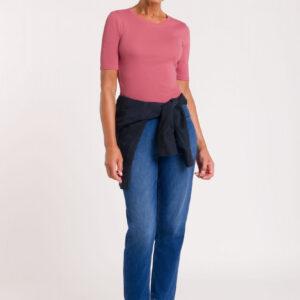 Caroline Cropped Farkut Tumma Denim