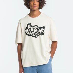 Horikawa T-Shirt Non Dyes Carp White