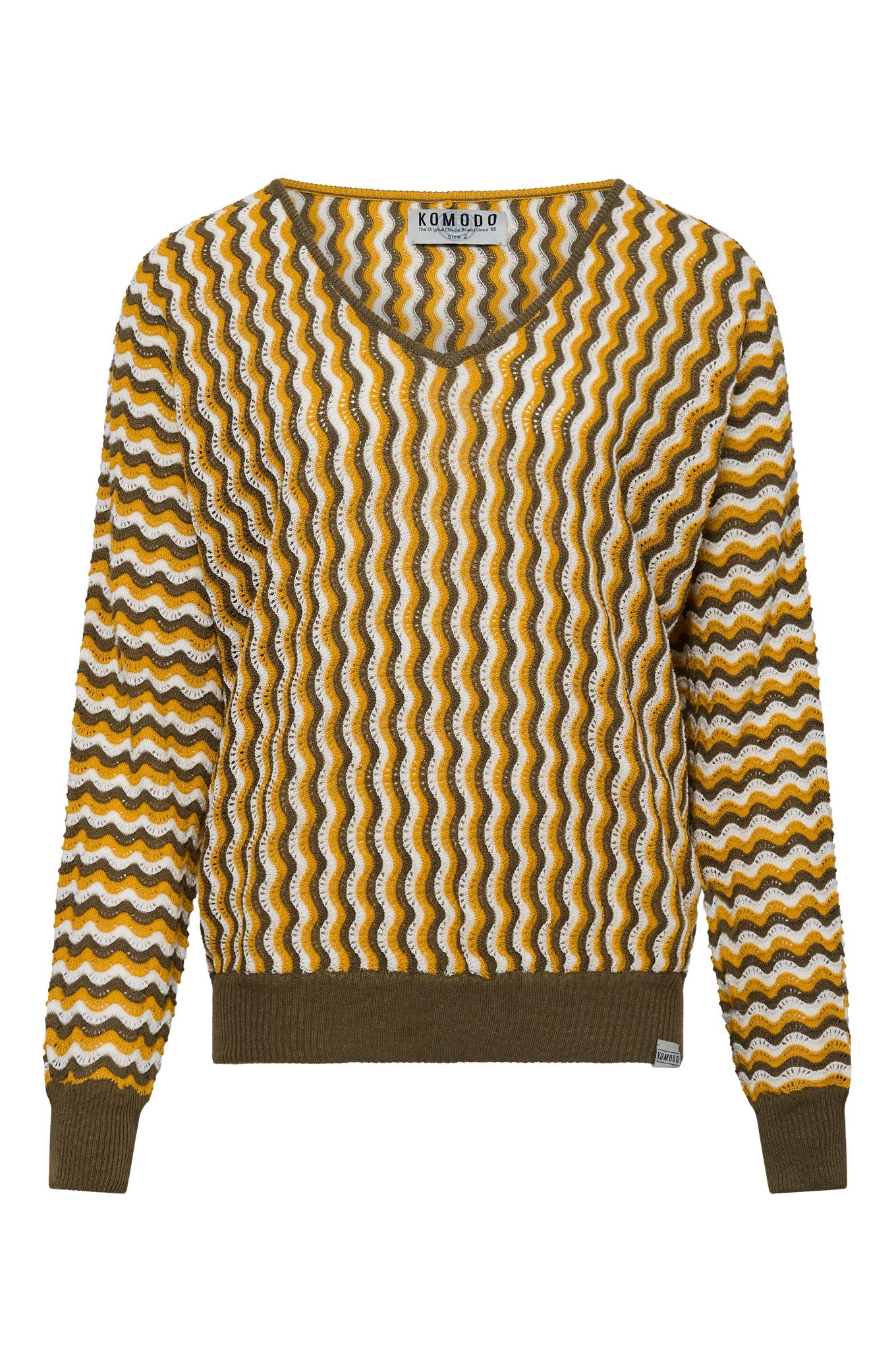 Clover Pellavaneule Keltainen Wave