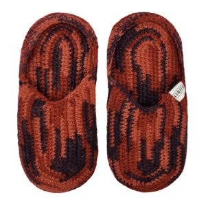 Hide Slippers Space Dye Terracotta