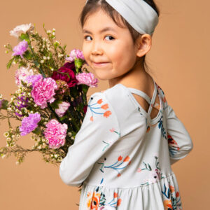 Headband Jade Bloom Green
