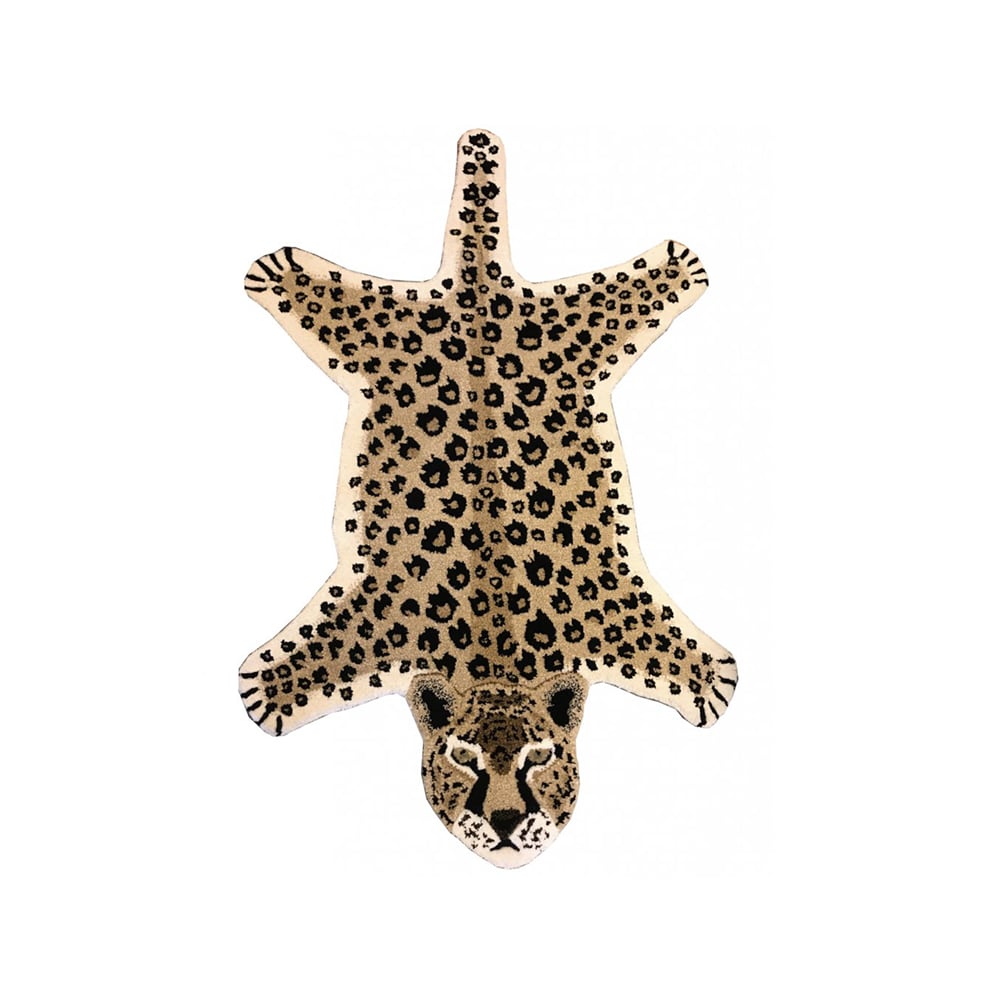 Classic Collection Leopard matto Luonnonvärinen, 90 x 150 cm