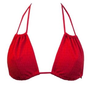 Geranium Low Bikini Yläosa Punainen