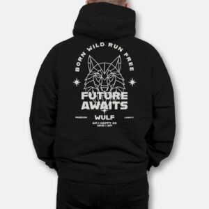60°114 Hoodie Black