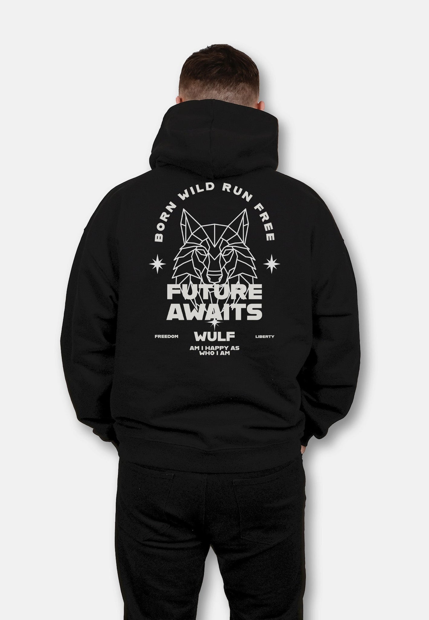 60°114 Hoodie Black
