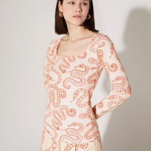 Alfold Shortsihame Snakes Beige