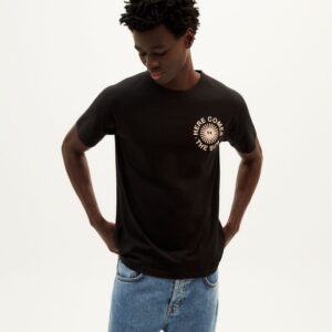 Happy Sun T-Shirt Black
