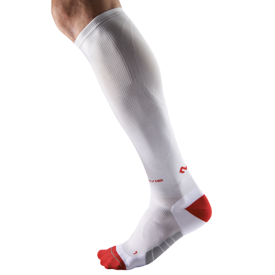 McDavid 8832 Active Runner kompressiosukat Koko XL5 / Väri Valkoinen