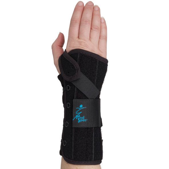 Med Spec 28571 Wrist lacer rannetuki, lyhyt Koko S / Puolisuus Oikea