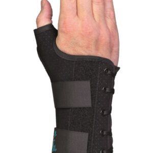 Med Spec 28576 Ryno Lacer II ranne/peukalotuki Koko S / Puolisuus Oikea