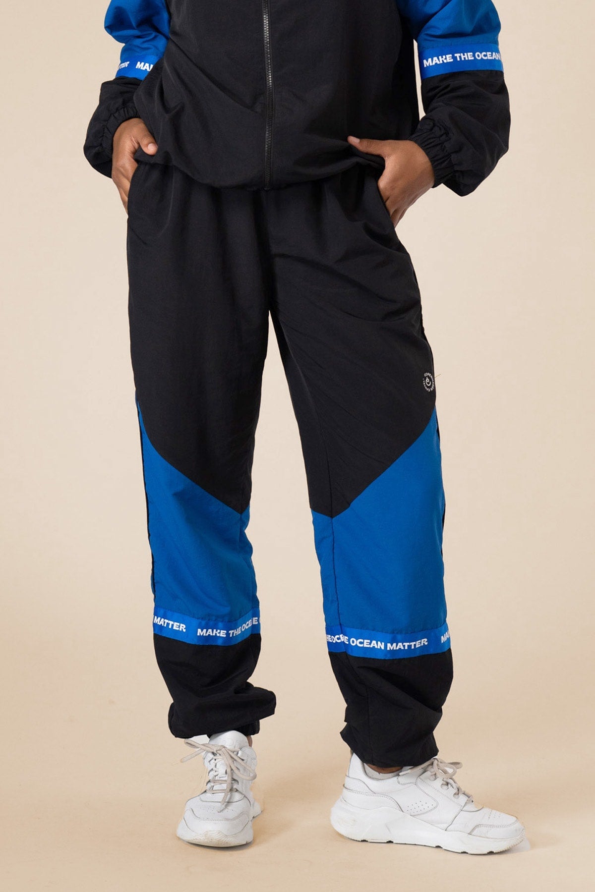 Adventure Tracksuit Housut Musta/Sininen