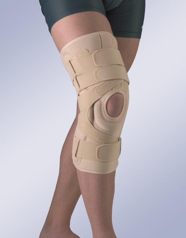 Orliman 6121D Gonartec artroosipolvituki, vasen valgus / oikea varus Koko XXL