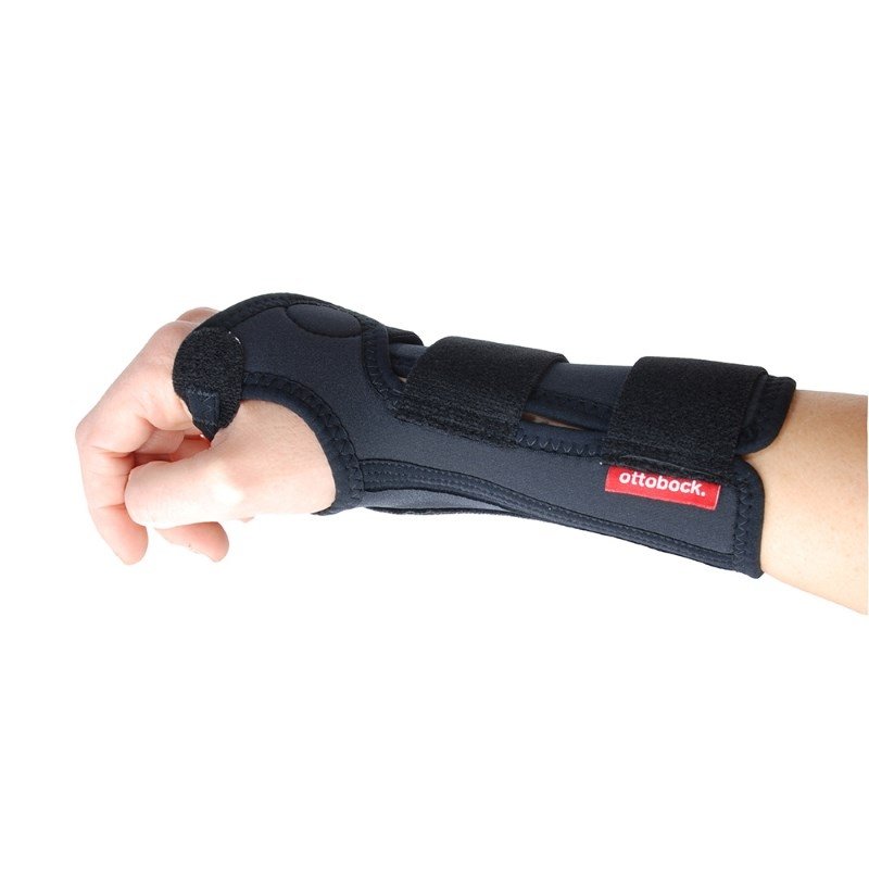 Ottobock 4143 Manu 3D Basic rannetuki, musta L / Vasen