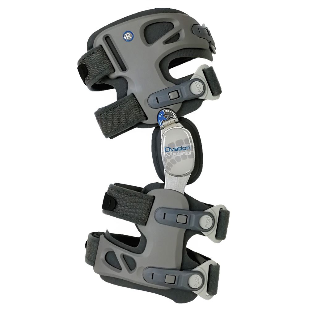 Ovation Game Changer OA knee brace polvituki nivelrikkoon Vasen