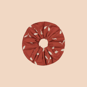Extra Large Scrunchie Mahogany Wind