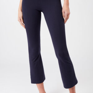 Cropped Flared Pants Night Sky