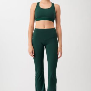 Flared Sports Pants Seaweed