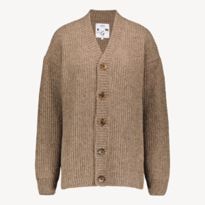 Dagmar Naisten Neuletakki Beige
