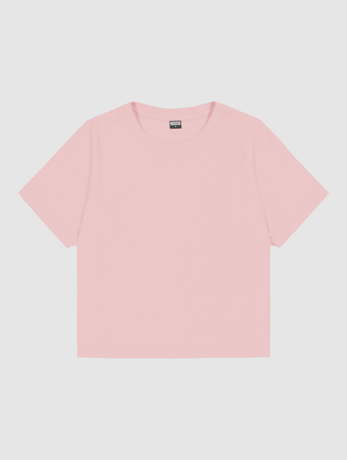 Cropattu T-Paita Misty Rose