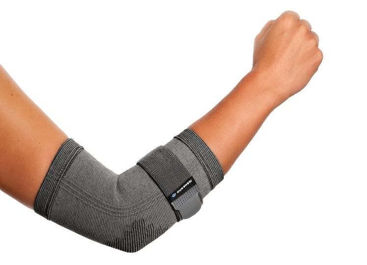 Rehband 6906 QD Knitted Elbow-Sleeve kyynärpäätuki Koko S/M