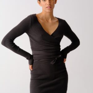 Allegra Long Sleeve Ebano Black