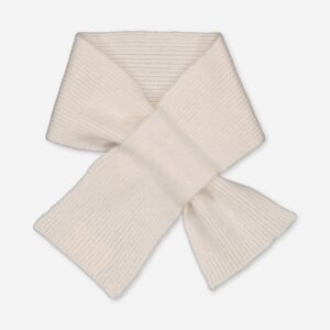 Dog Cashmere Scarf Ivory