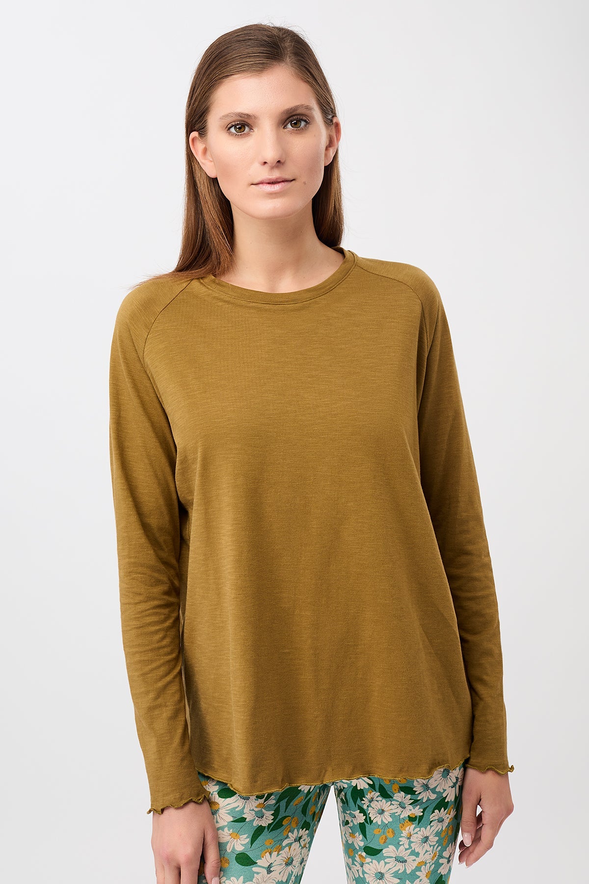 Back Bow Longsleeve Olive