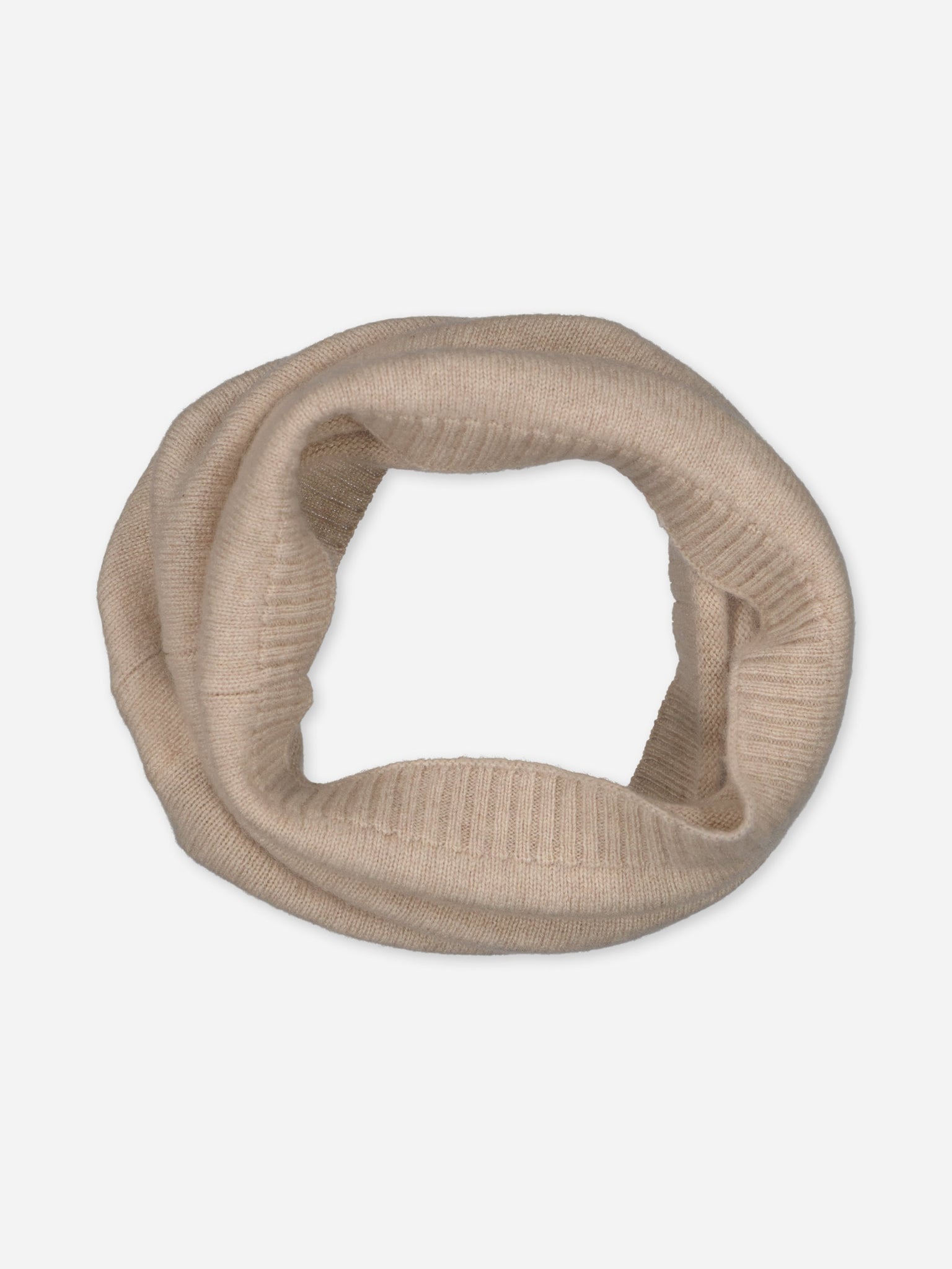 Cashmere Snood Beige