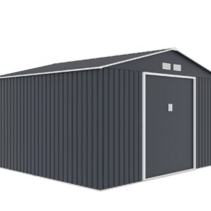 Jerone Varasto 11 m² - Tumman harmaa