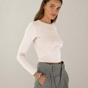 Crop Top Ecru