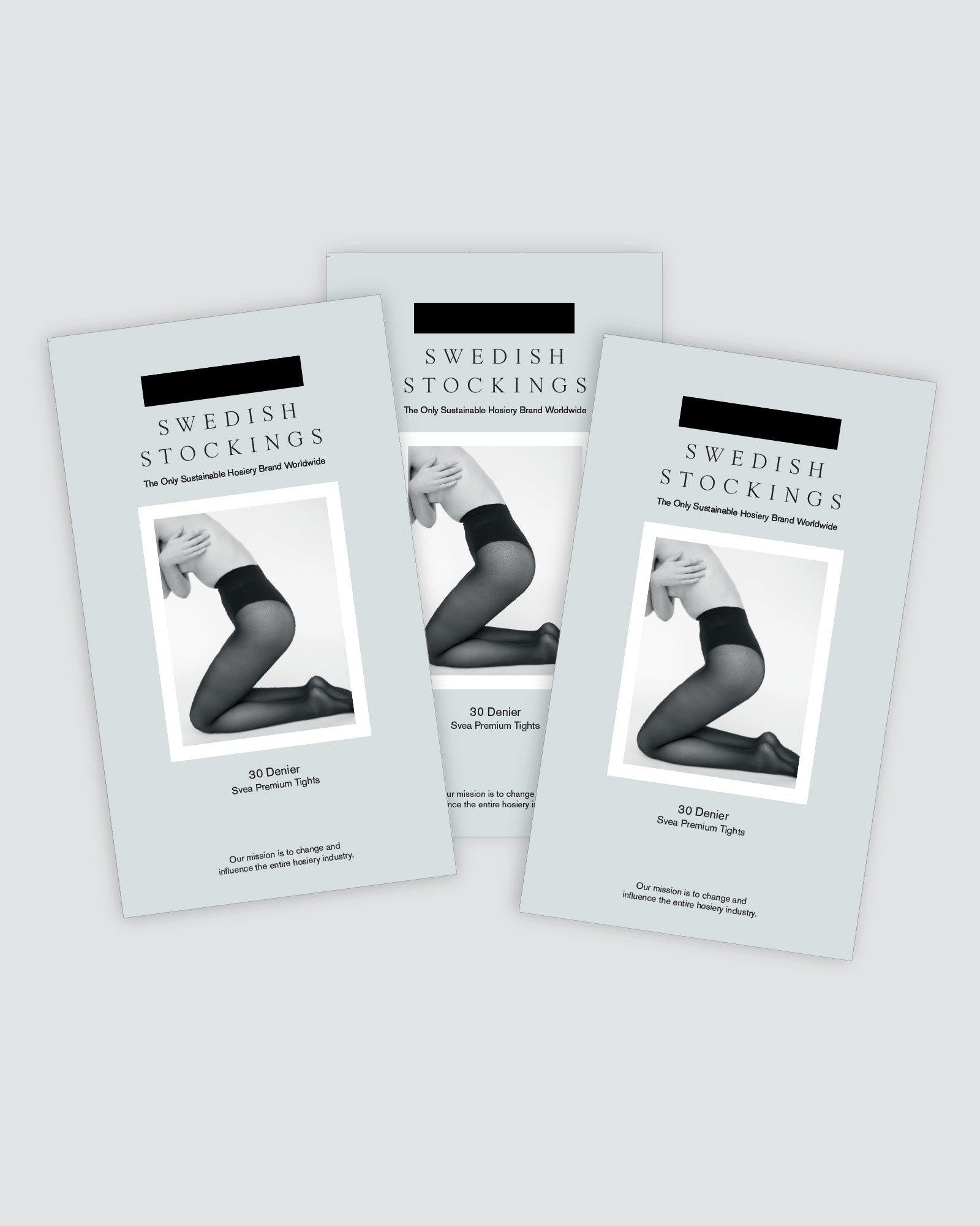 3-Pack Svea Sukkahousut Musta