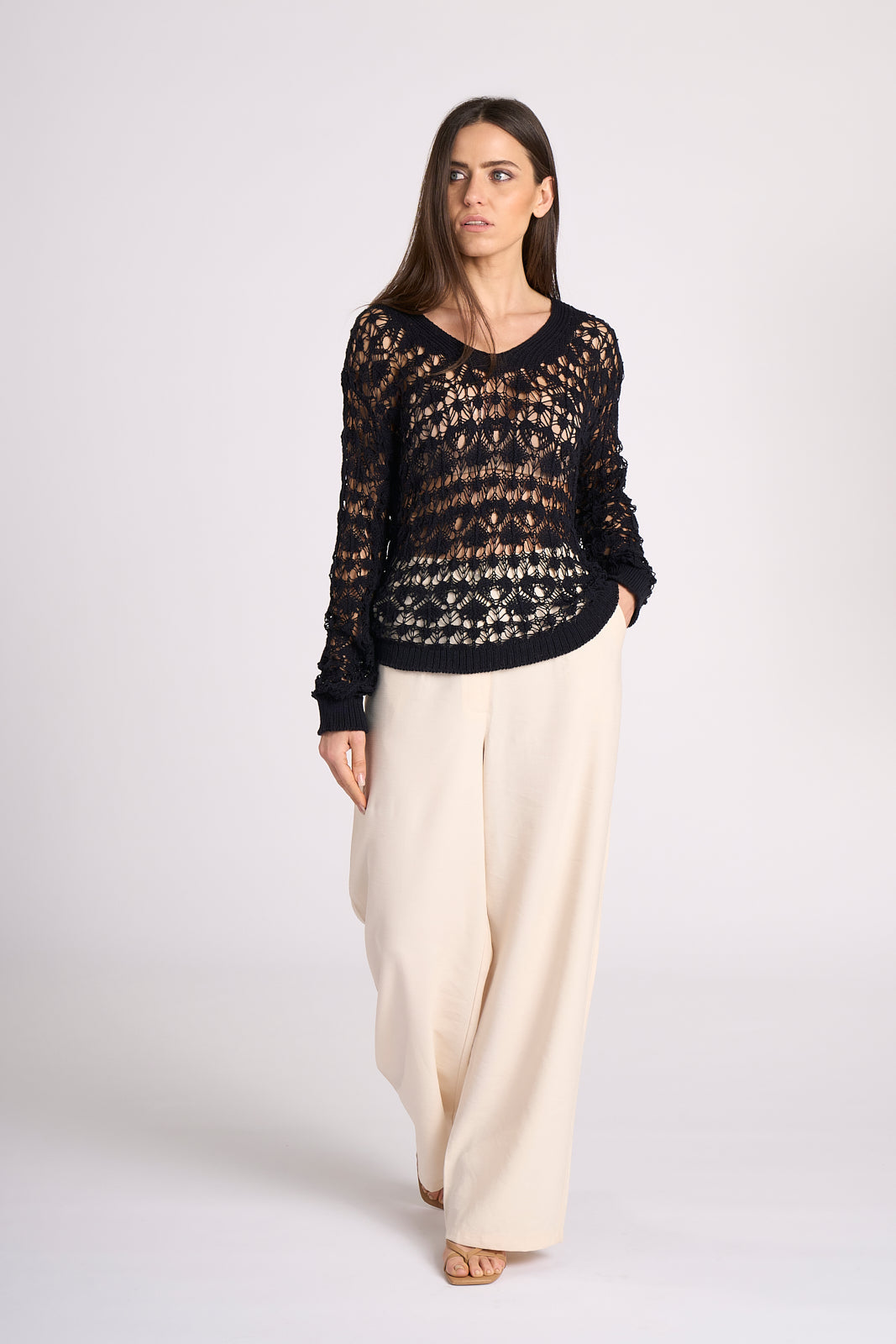 Elisa Crochet Top