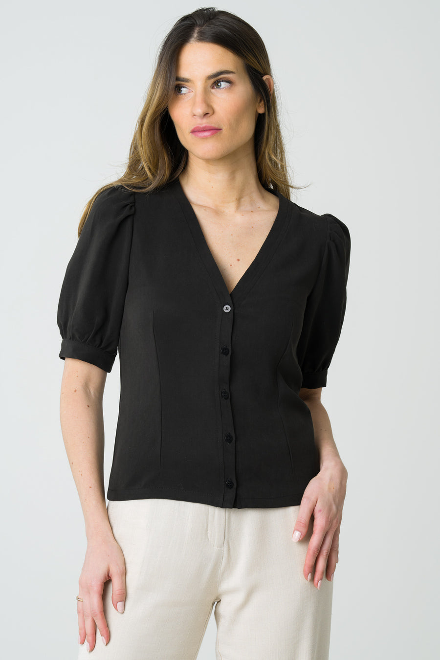 Aster Blouse Black