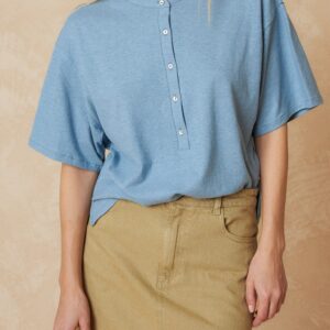 Hemp Shirt Blue