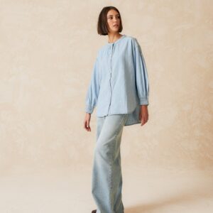 Denim Shirt Jeans Blue