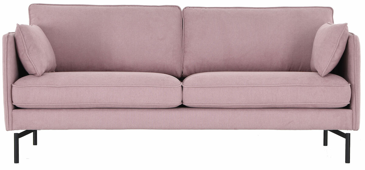 Cosy 3-istuttava sohva roosa Soro 61