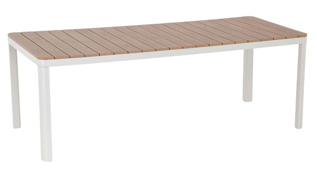 Haave aintwood ruokapöytä 209x90 cm ruskea/greige