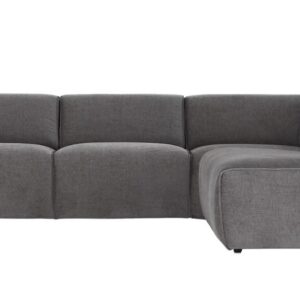 Hali avokulmasohva oikea Home 12 harmaa