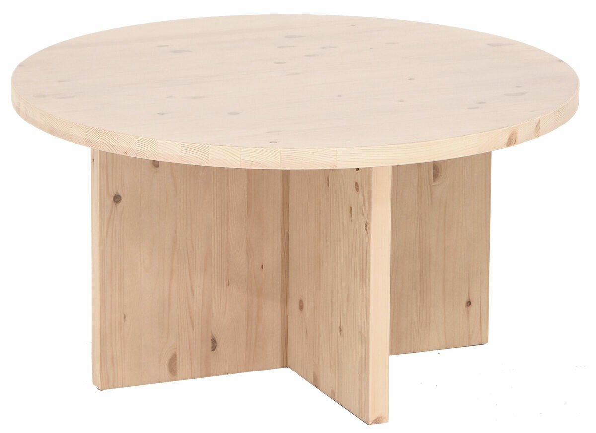 Havu pyöreä sohvapöytä Ø80 cm hiekka