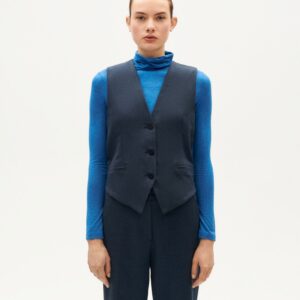Edith Vest Dark Blue