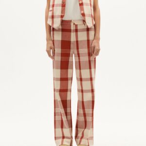 Hermione Pants Red Picnic Checks