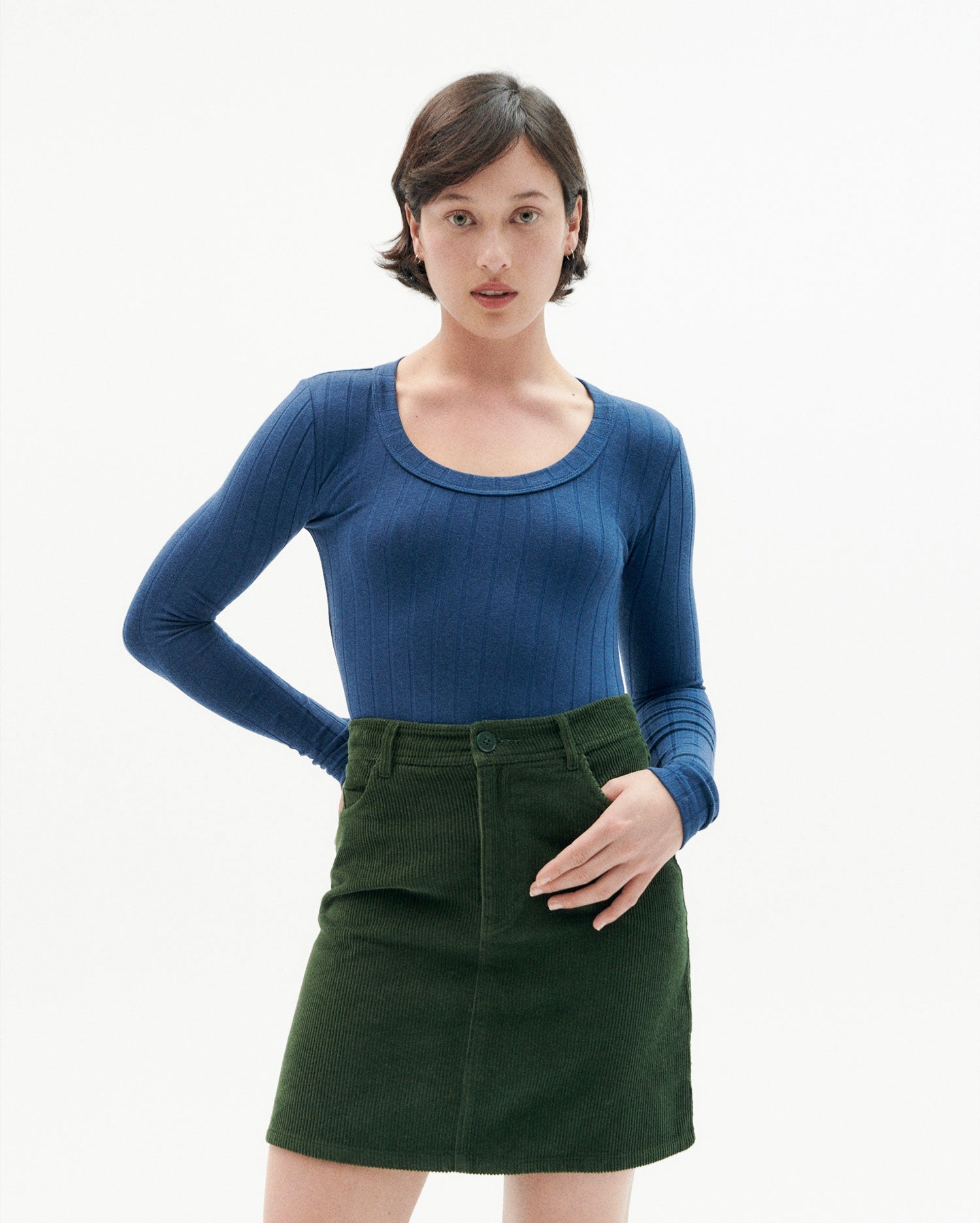 Casilda Top Blue