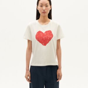 Ida Heart T-Shirt White